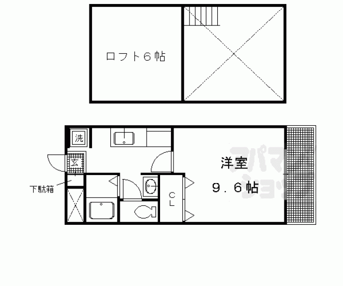 【アルファープライズ５】間取