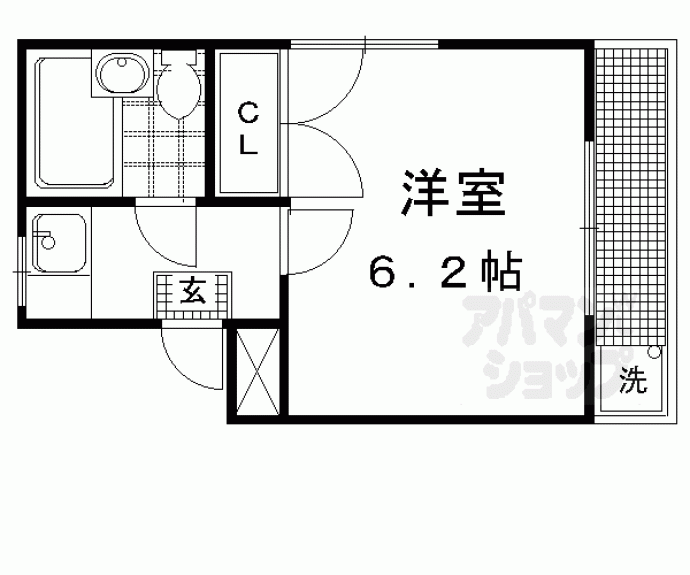 【カーサ近衛】間取