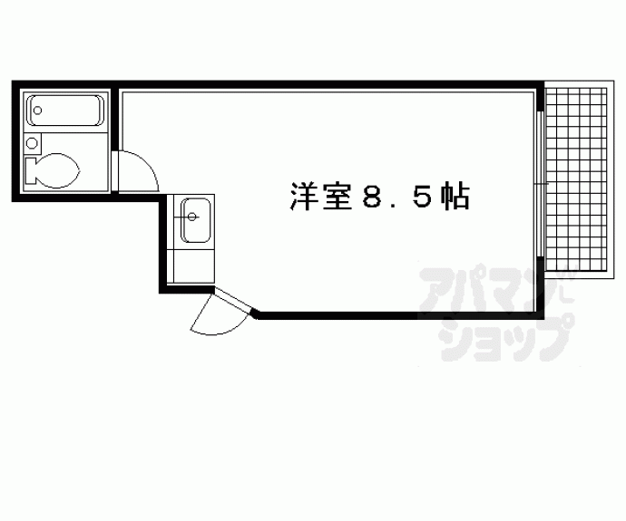 【Ｔ・ＳマンションＢ】間取