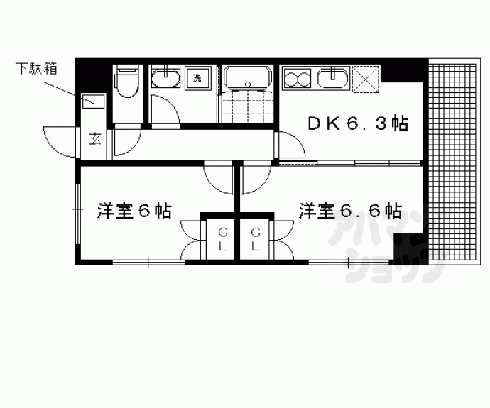 【イースト創染舎】間取