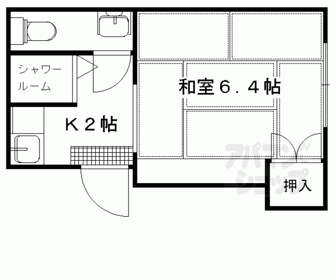 【ハウス白井】間取