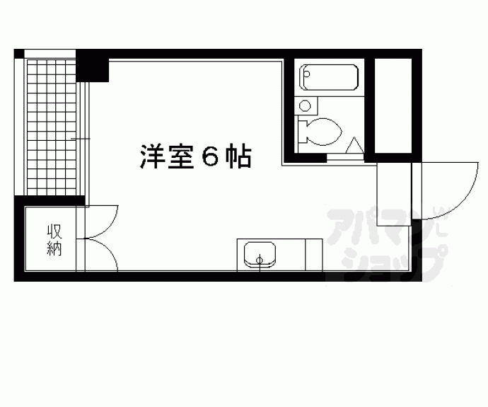 【アメニティ聖護院】間取