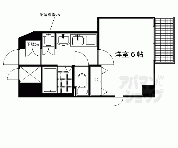 【プレサンス京都御所東】間取