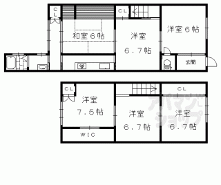 【吉田泉殿町貸家４７－７】