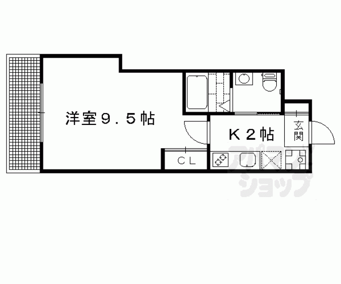 【シエルコート北白川】間取