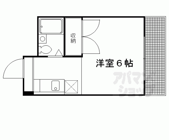 【ラフォンテ御所西】間取