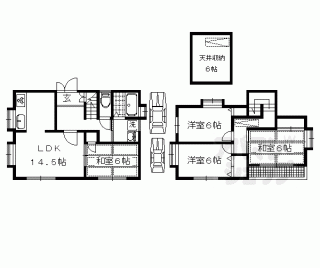 【岩倉花園町貸家】