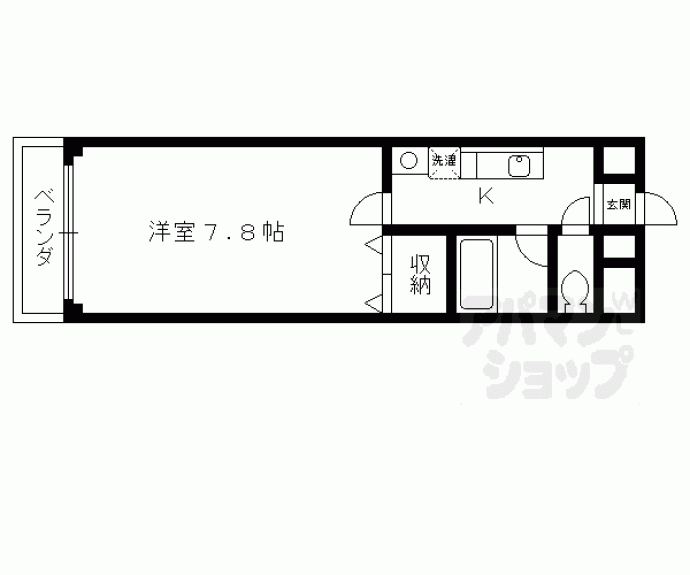 【ジェルメ行伊】間取