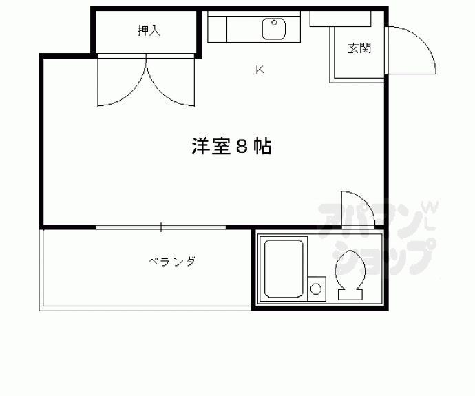 【ラビットハイツ】間取