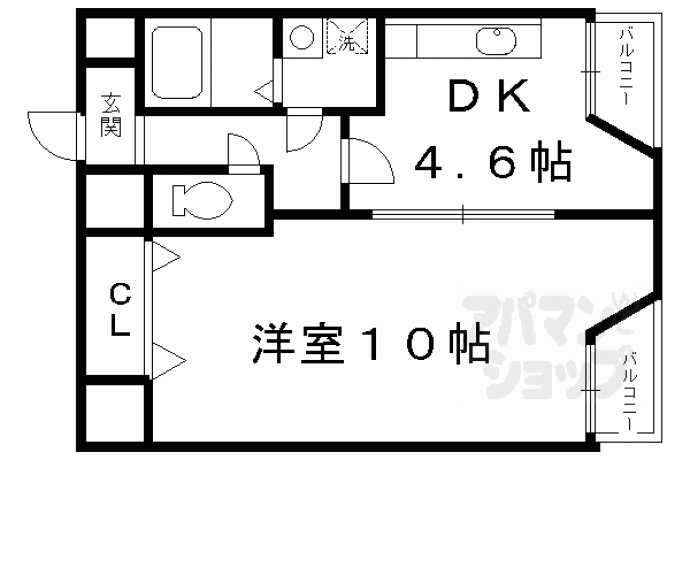 【第２東久ハイツ】間取