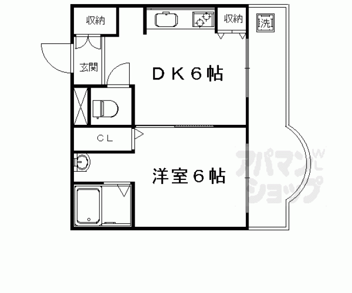 【第２東久ハイツ】間取