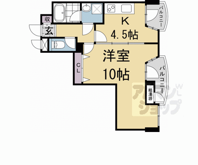 【第2東久ハイツ】間取