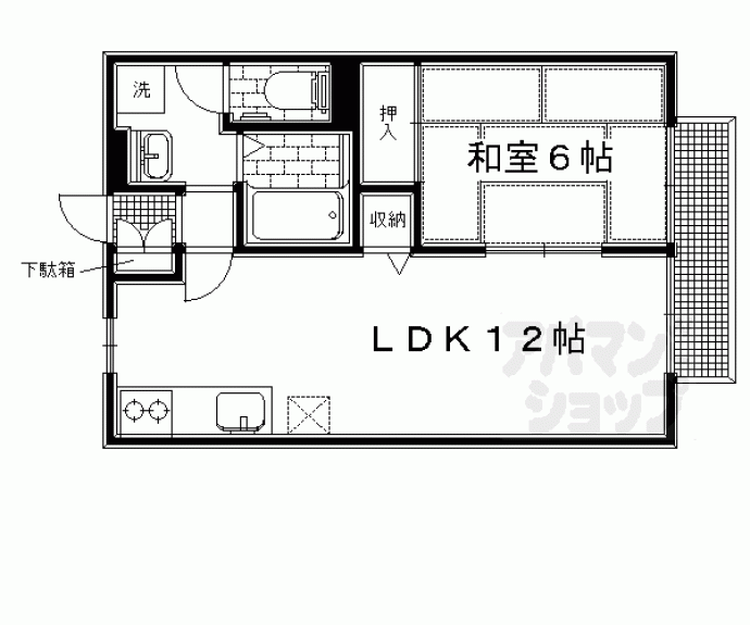 【シャルム畑ヶ田】間取