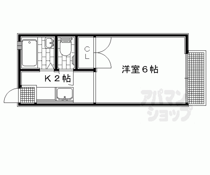 【ヴィラ哲学の道Ａ棟】間取