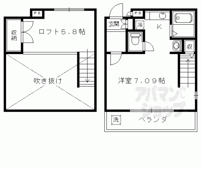 【カレラ・デ・エステ】間取