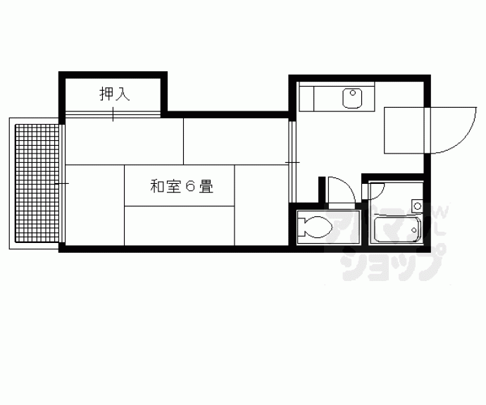 【ハイツ錦】間取