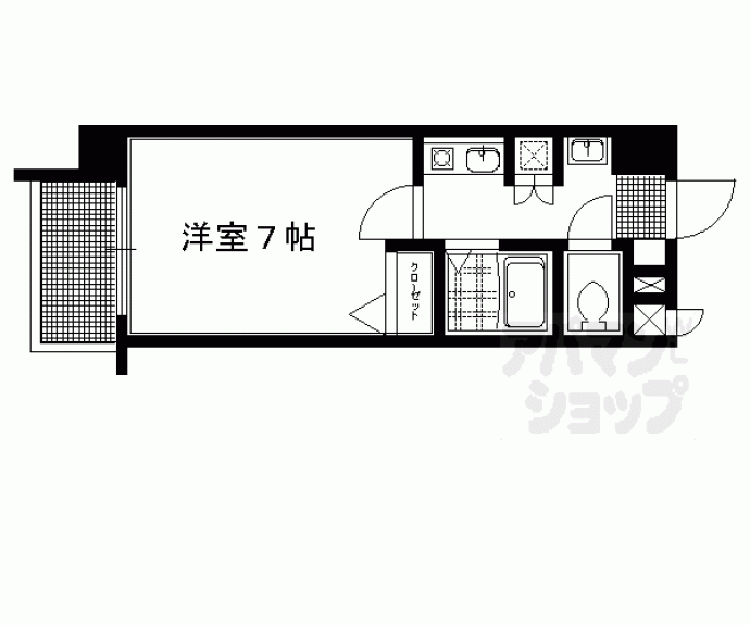 【プレサンス京大南】間取