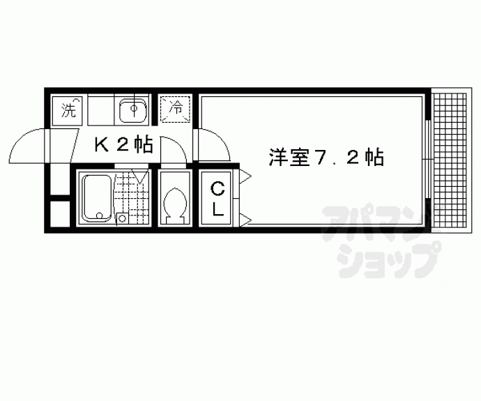 【レジデンスひいらぎ】間取