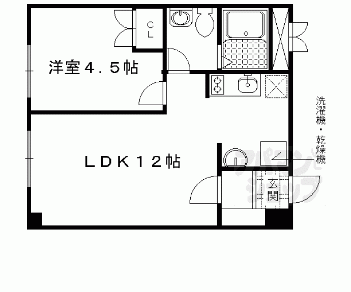 【コアロード糺の森】間取