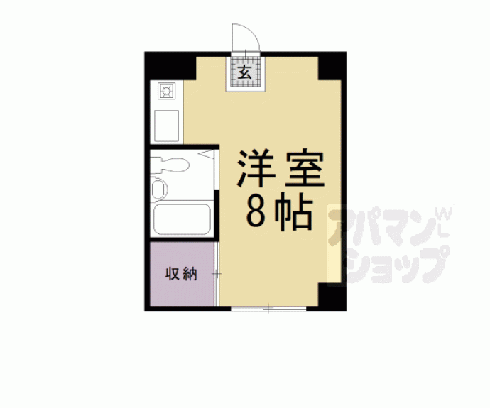 【ＧＲＡＮＤ　ＶＡＬＵＥ　出町柳】間取