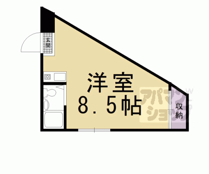 【ＧＲＡＮＤ　ＶＡＬＵＥ　出町柳】間取