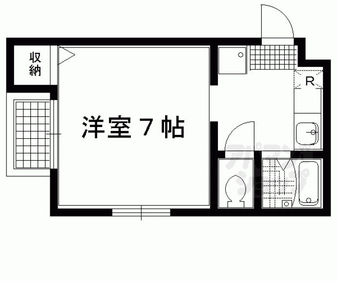 【ヴィヨーム京都御所東】間取