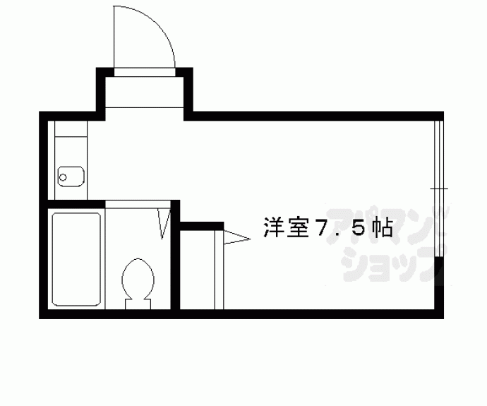 【聚楽第マンション】間取