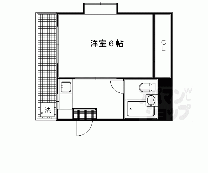 【桃園ハイツ】間取