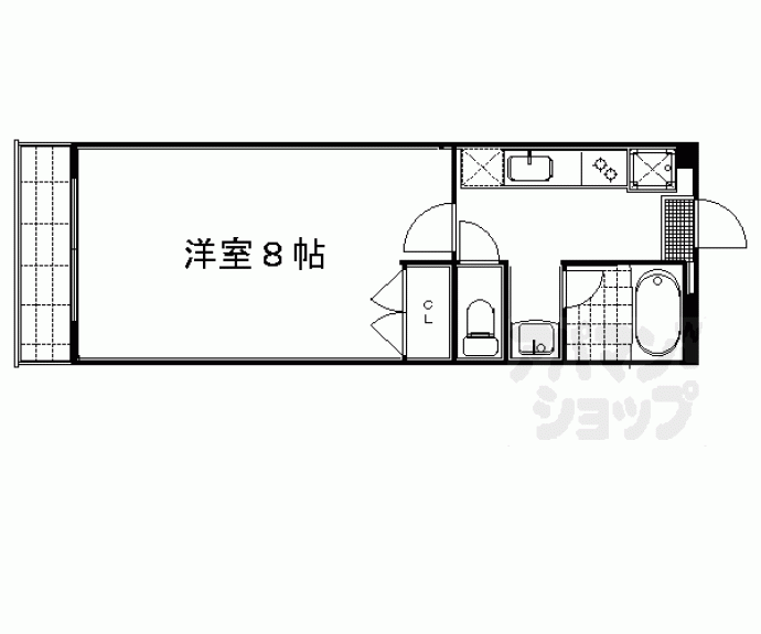 【ドミール一番館】間取