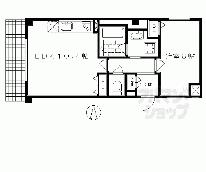 【メゾン・ド・楓光Ⅳ】間取