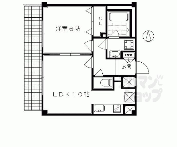 【メゾン・ド・楓光Ⅳ】間取