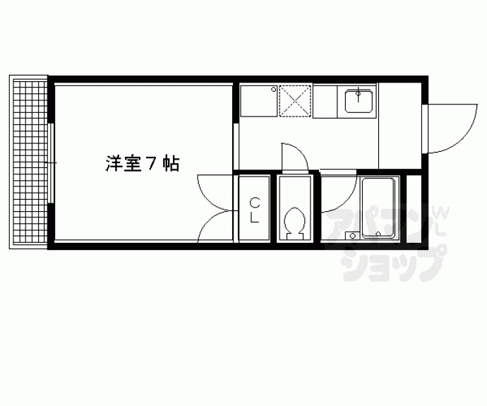 【コムシェソワ】間取