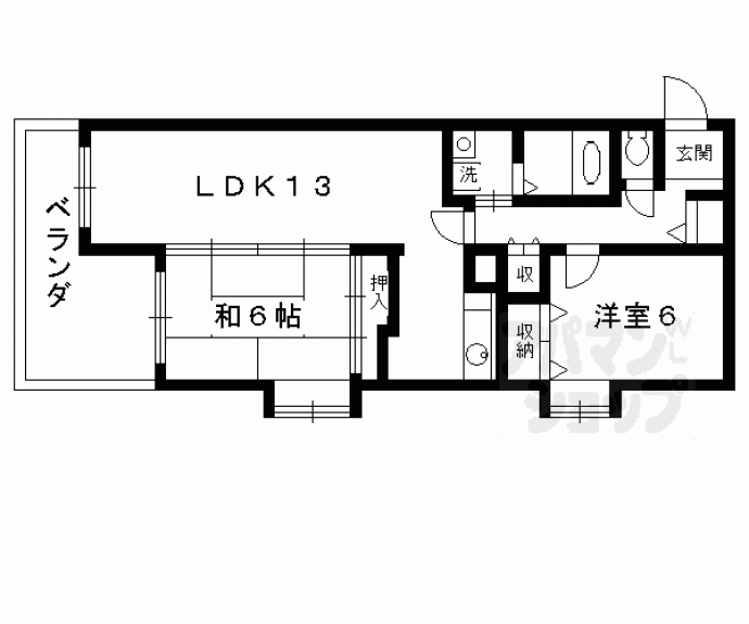 【メゾン・ド・イケダ】間取