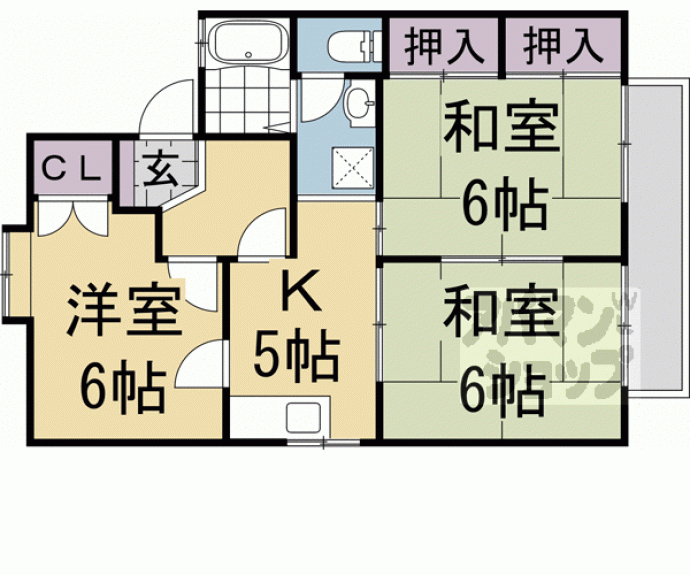 【オークハイツ】間取