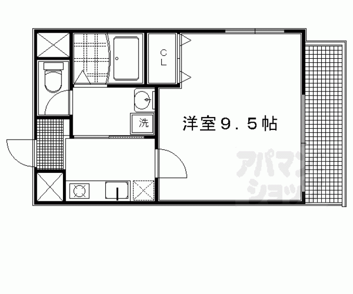 【エレガント鴨川】間取