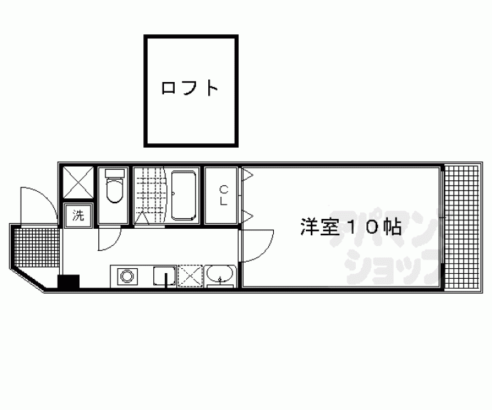 【エレガント鴨川】間取