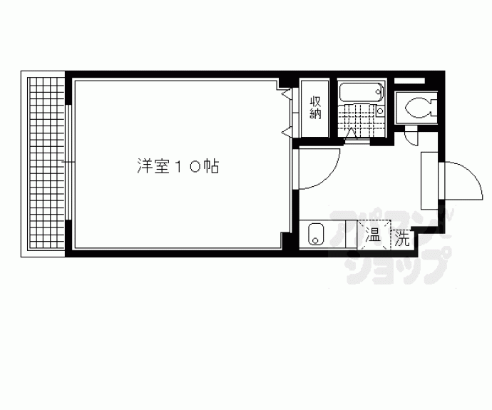 【カイザ・ザール西村】間取