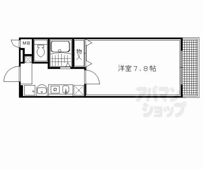 【ルミネ四季彩館】間取