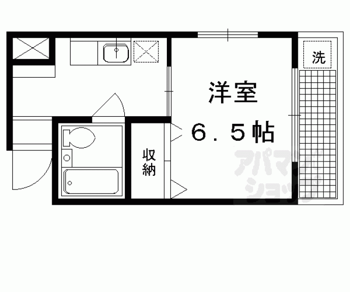 【森マンション３】間取