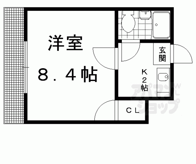 【ハイツコールⅡ】間取