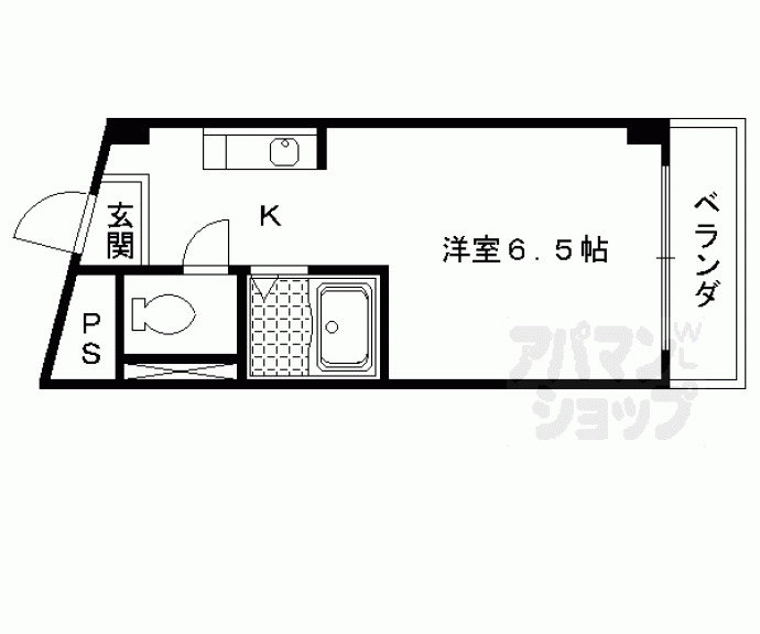 【つとう医院ビル】間取