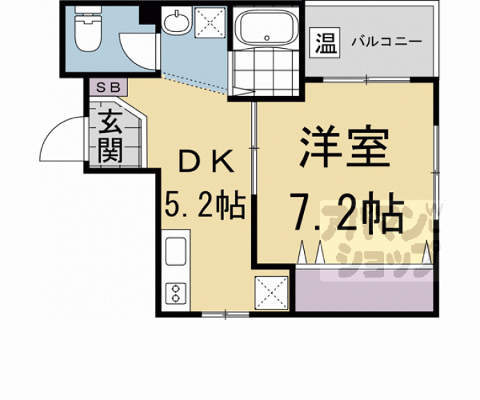 【コーチヒルズⅠ・Ⅱ】間取