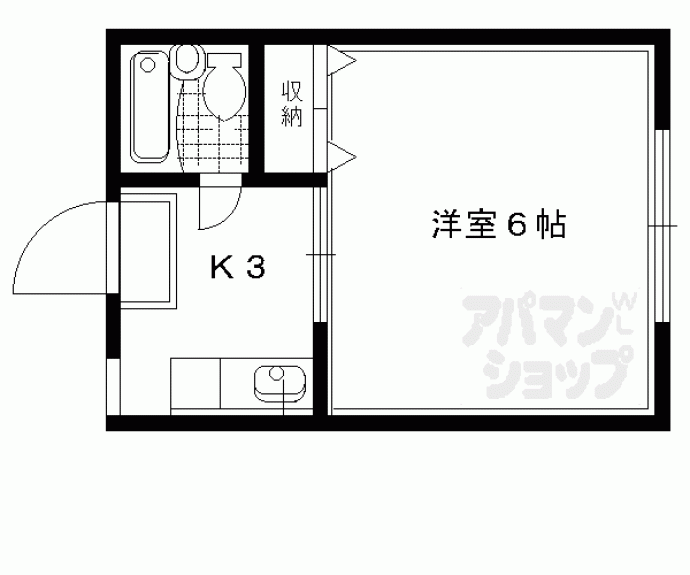 【ヴィラ本間Ⅱ】間取