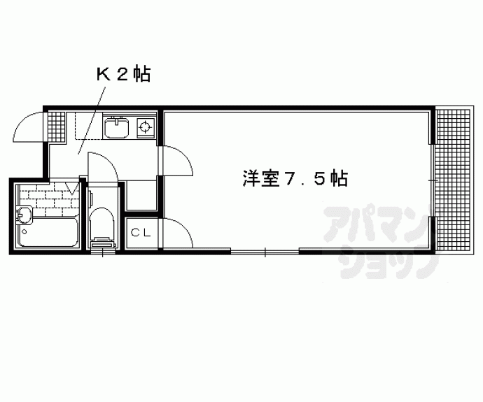 【シェモア左近】間取