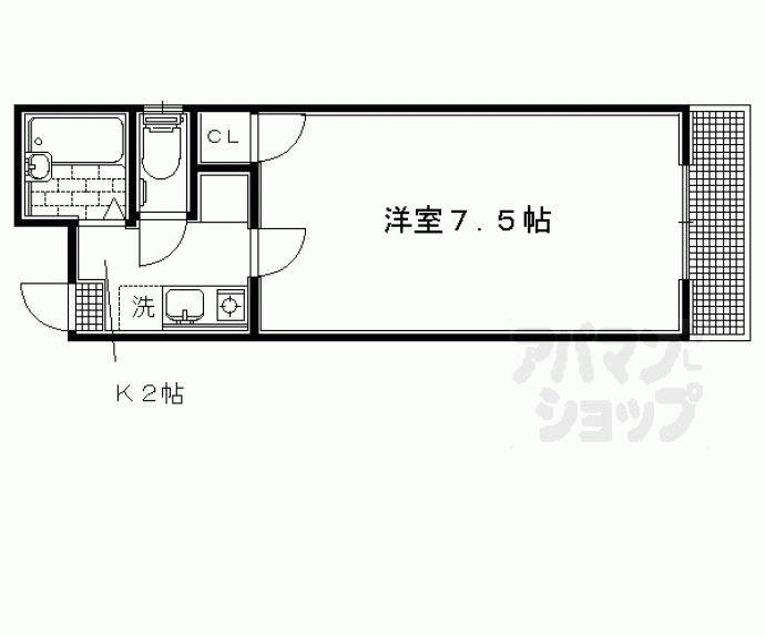 【シェモア左近】間取