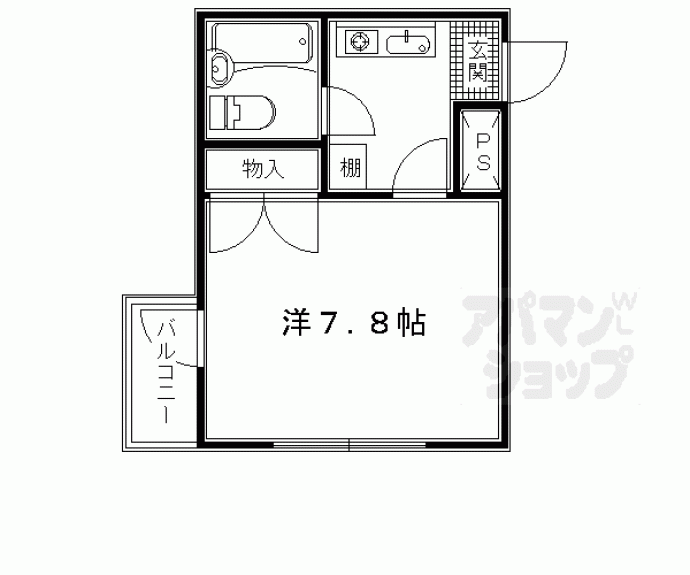 【ルネット御所】間取