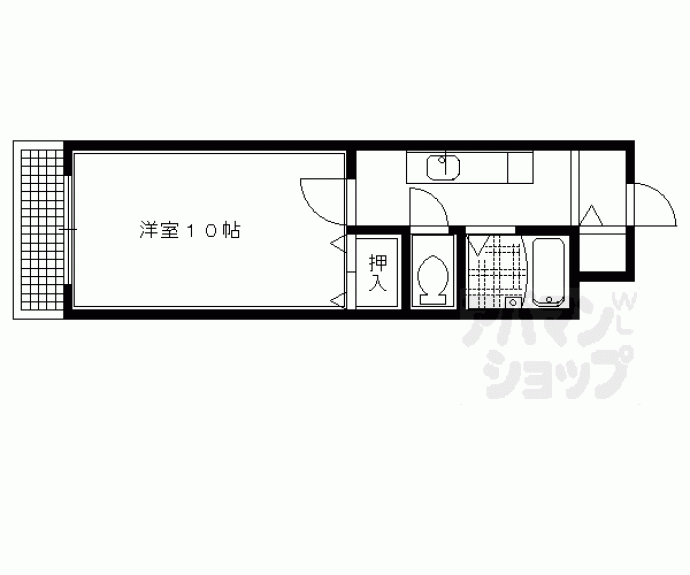 【メゾンＯＫＵＭＵＲＡ】間取