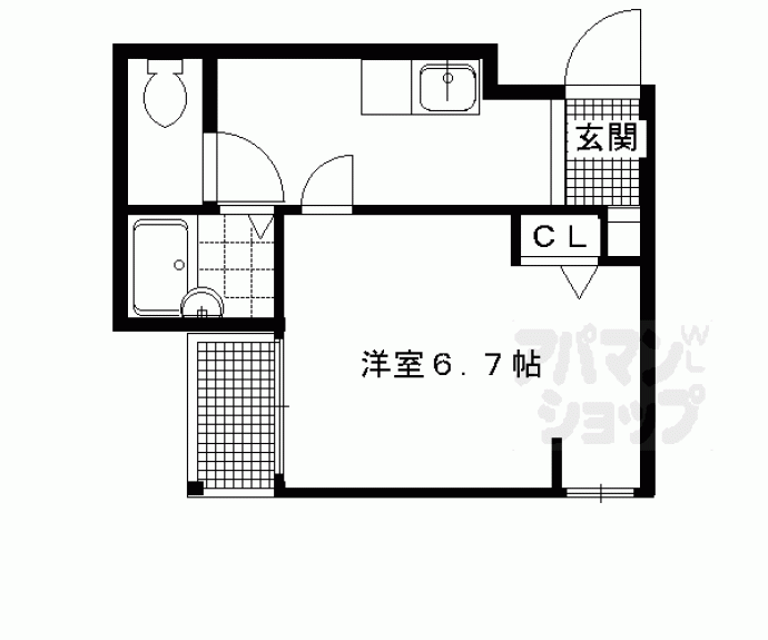 【フィフティ・リバー団兵衛】間取