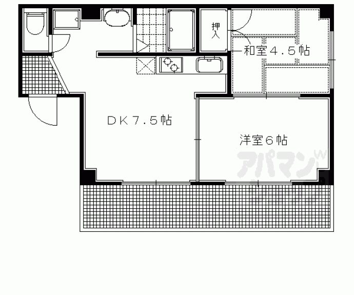 【サイドパークⅢ】間取