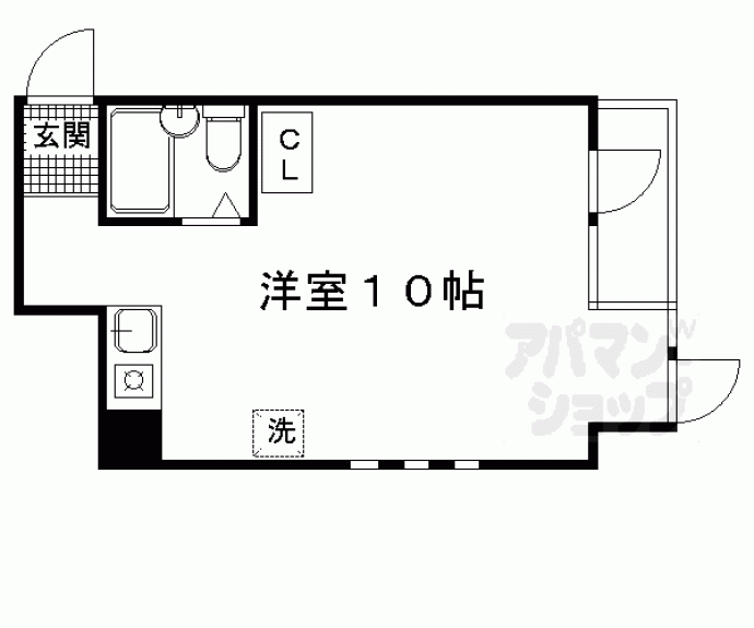 【ドムス白川】間取